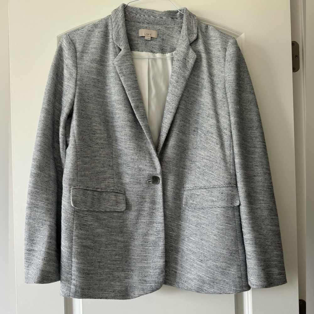 Loft twill blazer size 14